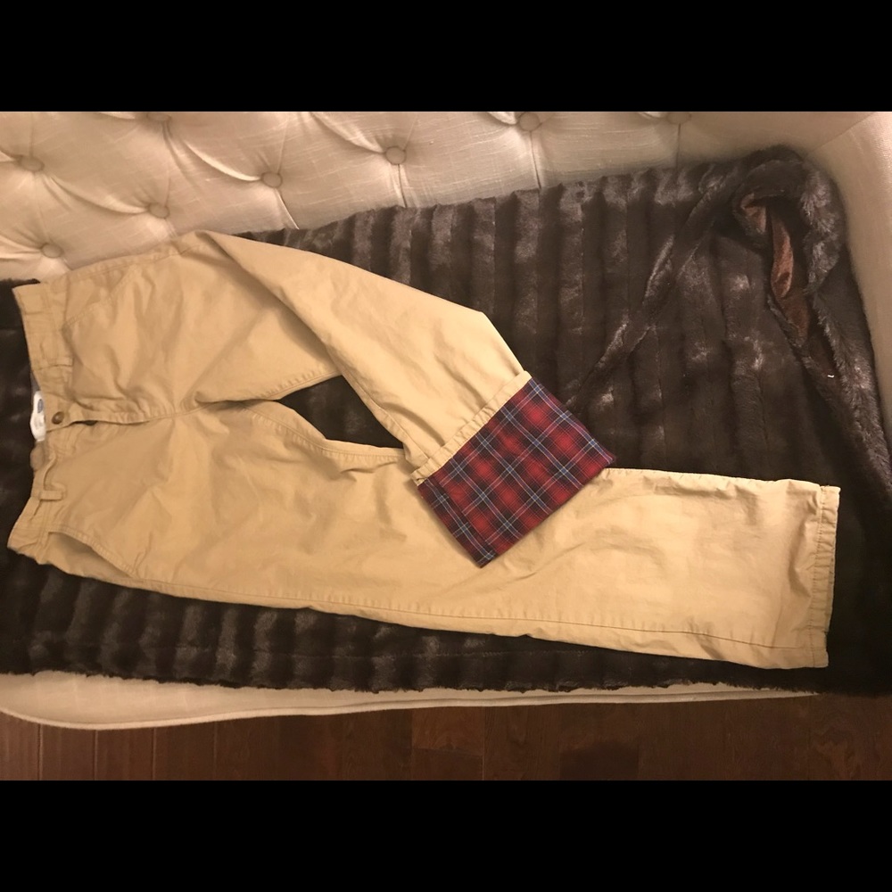 Old Navy Chino’s with soft cotton lining size 14